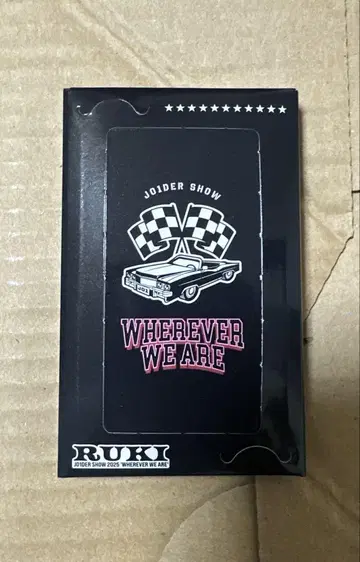 JO1DER SHOW 시로이와 루키 트레카세트