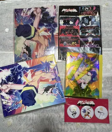 프로메아 DVD 혜택 캔버스 캔 배지 클리어 파일 씰 5종 세트