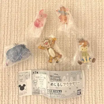 푸우 메지루시 Winnie the Pooh 메지루시 액세서리 5개