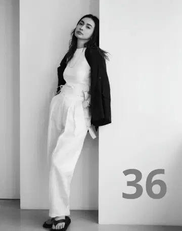 윔 가젯 하세가와 쿄코 콜라보 서스펜더 팬츠