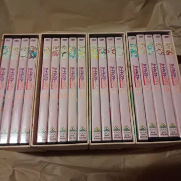 카드캡터 사쿠라 DVD 전 18권 세트 BOX 4개 포함