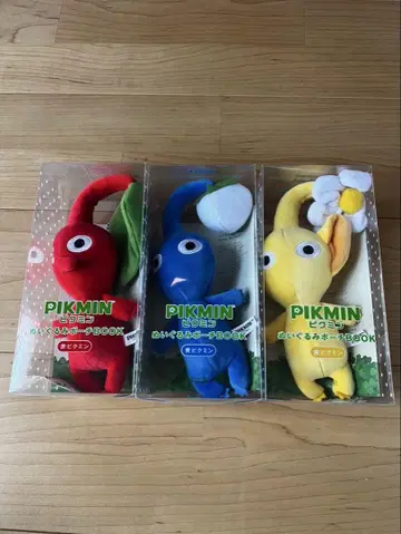 피크민 봉제 인형 3개 세트