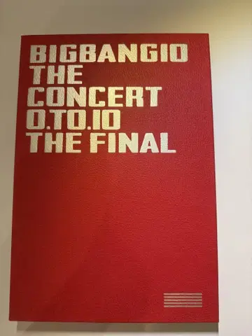 BIGBANG THE CONCERT O.T.O.10 THE FINAL