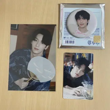 TXT summer 수빈 사진 트레이딩 카드 캔뱃지 세트