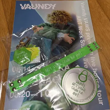 vaundy VAWS premium live house tour 굿즈