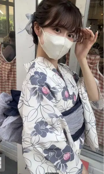 GRL 꽃무늬 유카타