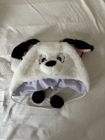 강아지 캐릭터 모자 어린이용