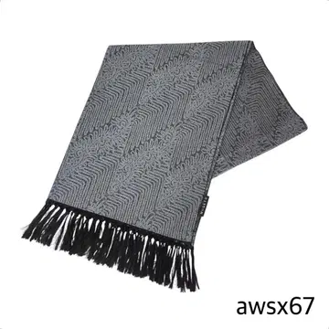 awsx67 새상품 무월 숄 일본제 MUGETU 그레이