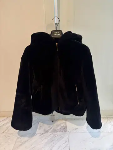 타트라스 퍼 블루종 퍼 다운 보아 다운 오버 사이즈