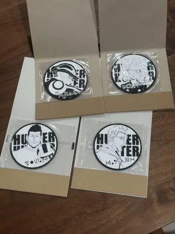 HUNTER x HUNTER 러버 코스터 세트 판매