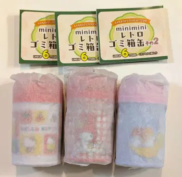 산리오 캐릭터즈 minimini 레트로 쓰레기통 캔 그 2