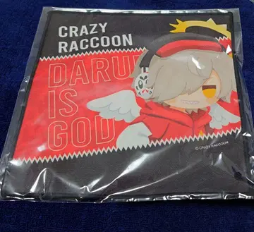 Crazy Raccoon 달마이즈갓 핸드 타월 손수건