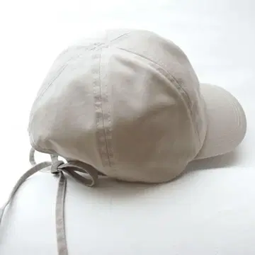 UNITED ARROWS 백리본 캡 UV beige 베이지
