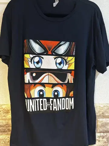 UNITED BY FANDOM 티셔츠 블랙 FANEXPO