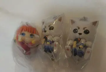 가챠 은혼 츠마츠나 마스코트 (카구라, 사다하루 x 2)