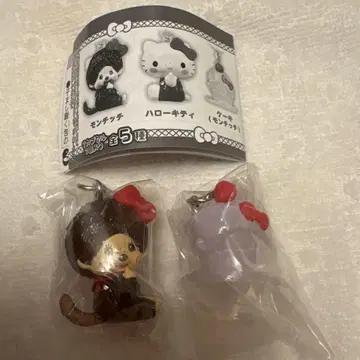몬치치 헬로키티 메지루시 액세서리