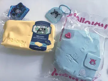 mellojoy 스퀴즈 멜로조이 버터 도파민 왕국 지갑 2점
