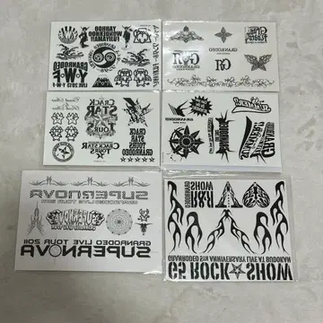 GRANRODEO 라이브 타투 씰