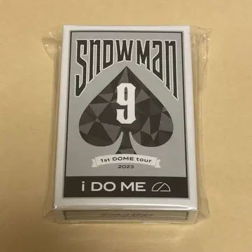 [ 미사용 ] Snow Man 1st DOME tour 2023 카드놀이