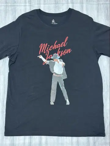 Michael Jackson 그래픽 T셔츠 XL 블랙