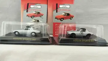교쇼 1/64 TOYOTA SPORTS 800 미니카 2대 세트