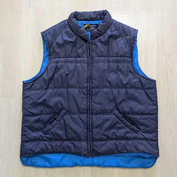빈티지 SEARS 나일론 베스트 3XL 빅 사이즈