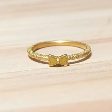 BEAMS 리본 핑키링 [ #4 ]