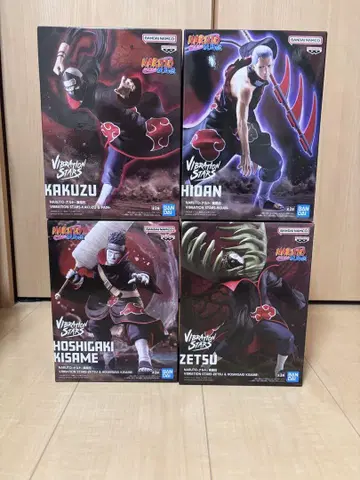 NARUTO 나루토 질풍전 아카츠키 피규어 4세트