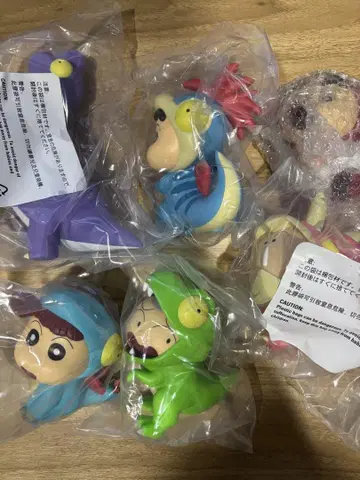 짱구는 못말려(크레용 신짱) 공룡 일기 피규어 묶음 판매