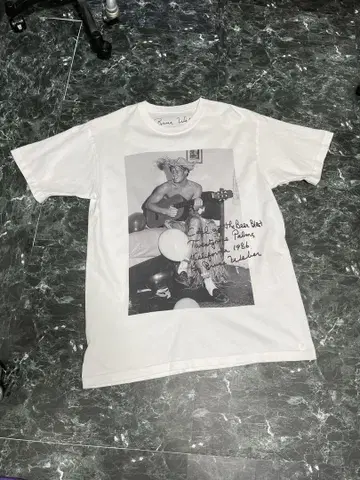 BRUCE WEBER x BIOTOP 반팔 T셔츠 블루스 웨버 XL