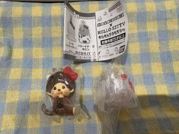 MONCHHICHI x HELLO KITTY 메지루시 액세서리