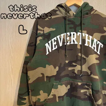 thisisneverthat 후드티 L 카모 패턴