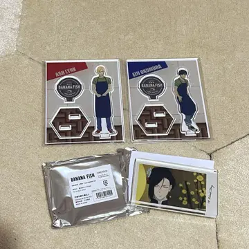 BANANA FISH 아크릴 스탠드 2체 세트 아크릴 블록 유엘른