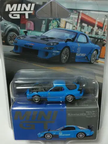MINI GT 1/64 마쓰다 RX-7 RE아메미야 20B '아메상호'