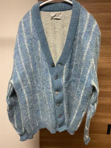 60s vintage 모헤어 가디건
