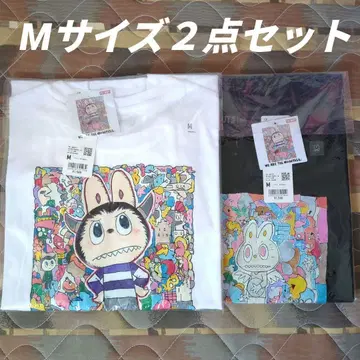 [ 유니T 2세트 ] UNIQLO POP MART UT 러브브 셔츠