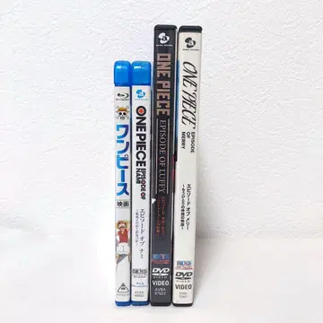 애니메이션 ONE PIECE 극장판 4편 묶음 판매 DVD Blu-ray