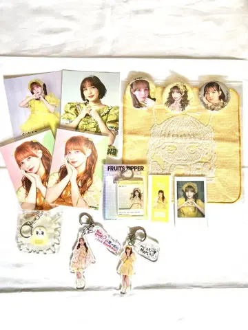 FRUITS ZIPPER 하야세 노엘 굿즈 세트