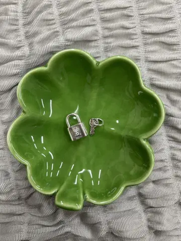 Pandora Padlock & Key Dangle Charm