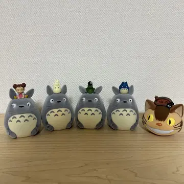 이웃집 토토로 가챠 고양이 버스 5세트
