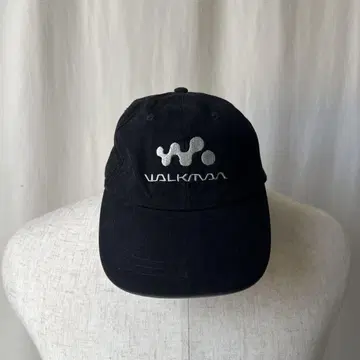 레어 WALKMAN 워크맨 기업 로고 6패널 캡