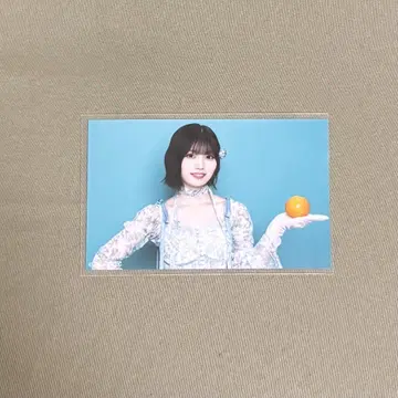 노기자카46 나카니시 아르노 네이블 오렌지 미니 브로마이드