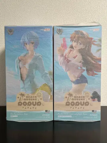 POP UP PARADE 아야나미 & 아스카 L size 2종 세트