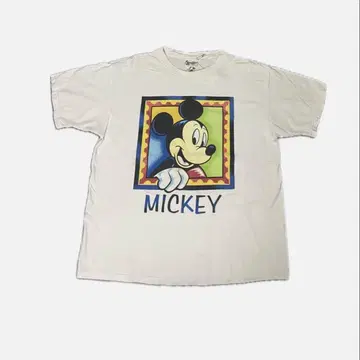 90s usa제 미키마우스 T셔츠 월트 디즈니 월드