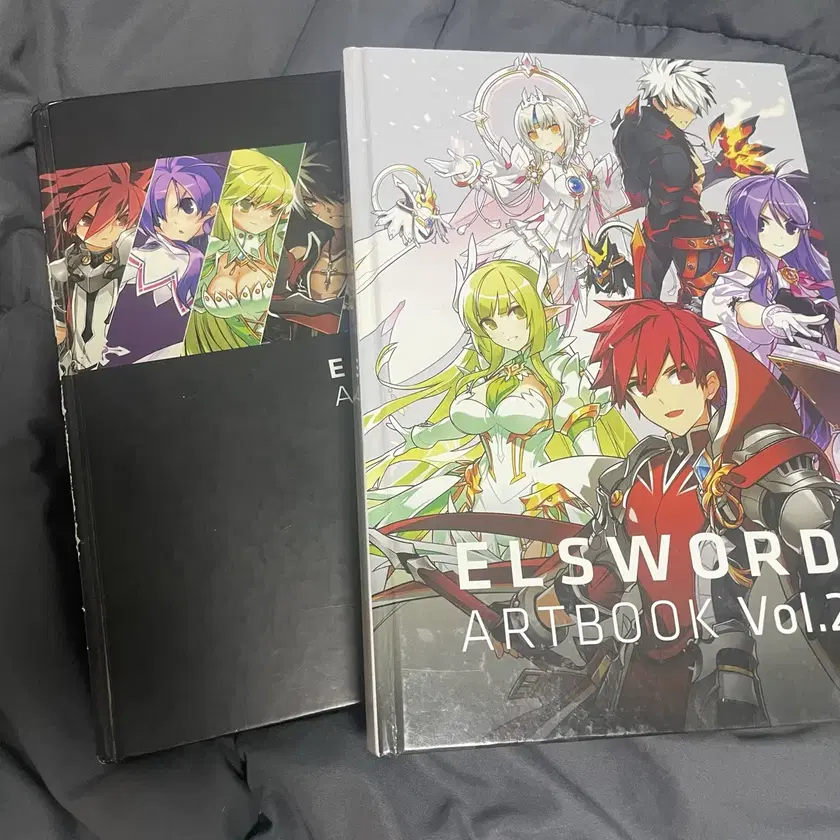 Elsword Artbook 1, 2 #엘소드,#엘소드아트북 on Bunjang Global