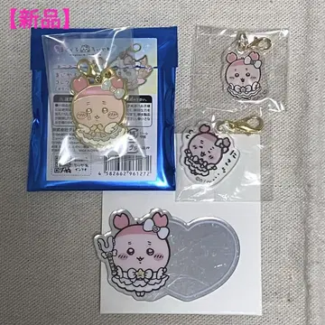 [새상품] 마법사 치이카와 헌책방 굿즈 5종 세트 참 거울 스티커