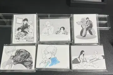 블루 피리어드 복권 캔버스 마그넷