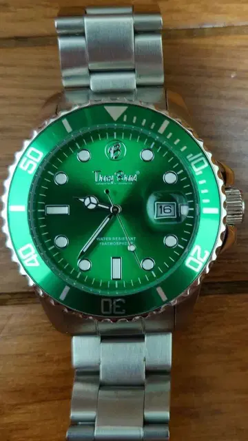 Troy Bros 손목시계 삼침 데이트 TAC-21151