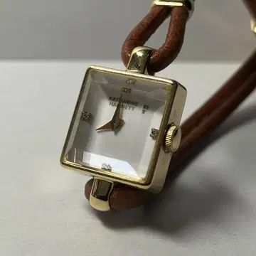 KATHARINE HAMNET 4개 보석 여성용 손목시계 작동품