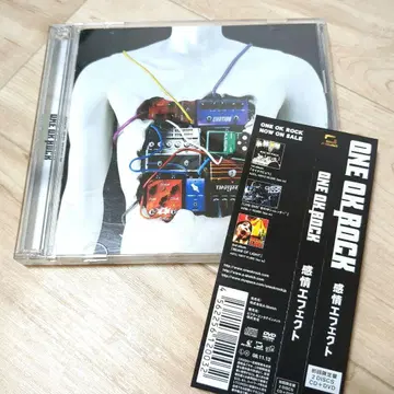 최초 한정판 ONE OK ROCK 칸죠 이펙트 오비 포함